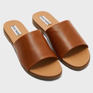 Steve Madden Karolyn Sandal Women’s Cognac Tan size 8